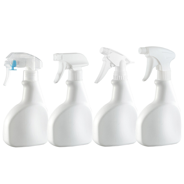Wholesale 300ml White Trigger Spray Bottle Plastic PE Home Cleaning Fine Mist Spray Bottle