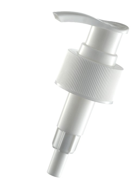 White Plastic Shampoo Lotion Dispenser Pump