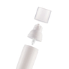 30ml 50ml 75ml White Round Cosmetic Vacuum Pump Bottle PP Plastic Airless Lotion Bottle