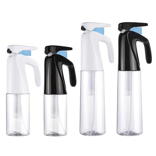 Newly Design 200ml 300ml Reusable Household Cleaning Plastic Garden Sprayer Cosmetics Fine Mist Continuous Spray Bottle