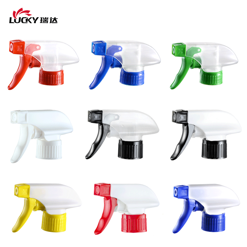 HDPE Plastic Empty Trigger Spray Bottle 300ml White Reusable Sprayer for Garden Watering Car Cleaning Alcohol Disinfection