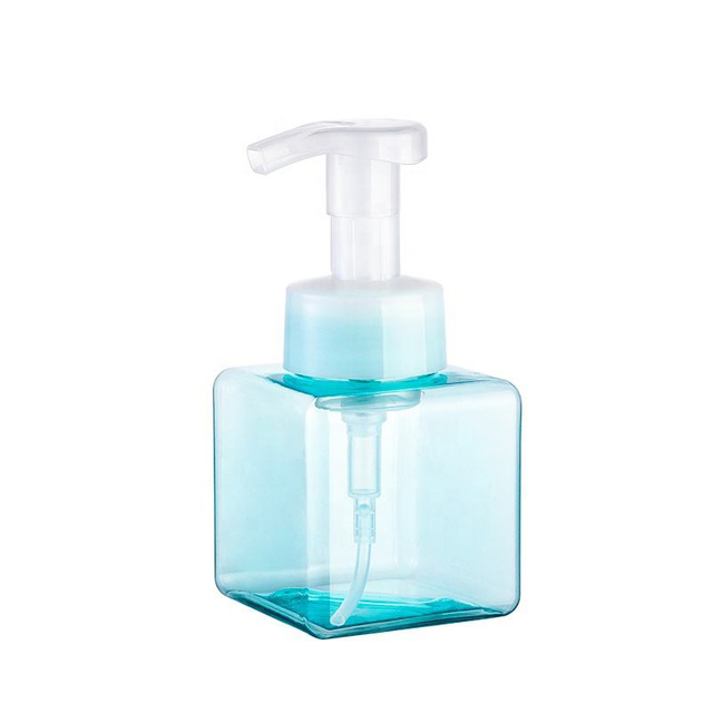 High Quality 250ML 450ML 650ML Square Soap Dispenser Foam Pump Plastic Empty Foam Bottles