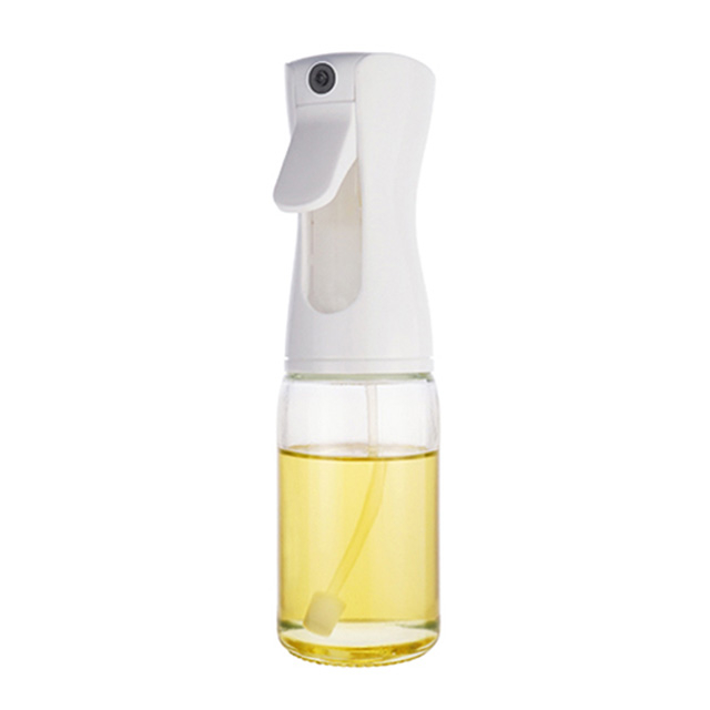 200ML Glass Oil Sprayer Bottle Kitchen Salad BBQ Portable Baking Cooking Olive Oil Sprayer
