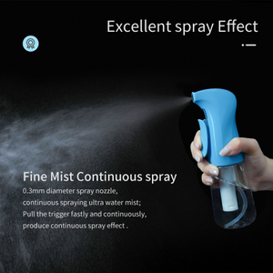 New Fashion Plastic 160ml 200ml Continuous Spray Bottle Hair Cosmetics Alcohol Cleaning Fine Mist Sprayer Bottle