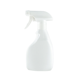 300ml White Reusable HDPE Plastic Empty Trigger Spray Bottle for Kitchen & Household Cleaning Liquids