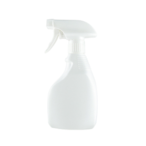 300ml White Reusable HDPE Plastic Empty Trigger Spray Bottle for Kitchen & Household Cleaning Liquids
