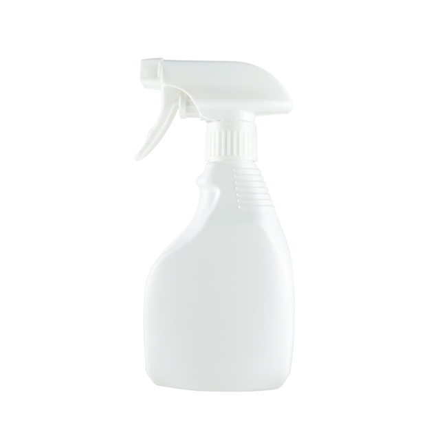 300ml White Reusable HDPE Plastic Empty Trigger Spray Bottle for Kitchen & Household Cleaning Liquids