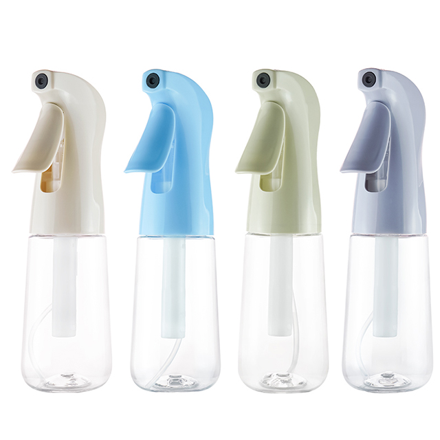 New 200ml Color Hair Sprayer Bottle Portable Trigger Fine Mist Cosmetic Moisturizing Continuous Spray Bottle