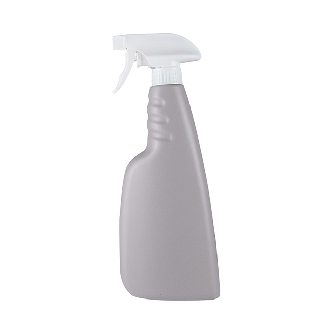 Custom 500ml Grey Empty Bottle Pet Cleaning Trigger Sprayer Washing Cleaner Plastic Spray Bottle