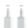 Reusable 80ml 100ml 120ml Plastic Square Mini Spray Bottle Travel-sized Lotion Pump Bottle for Personal Care Cosmetics Packaging