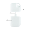 40ml Reusable Plastic PE Sunscreen Bottle Empty Lotion Bottle with Lanyard for Personal Skin Care And Outdoor Travel