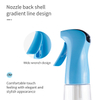 160ml 200ml Blue Clear Plastic Fine Mist Trigger Spray Bottle Hair Salon Continuous Spray Bottle