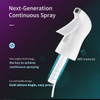 Newly Designed 200ml Plastic Fine Mist Sprayer Transparent Hair Water Continuous Spray Bottle