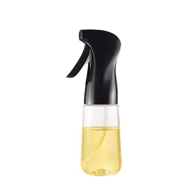 High Quality 160ml/200ml PET Empty Plastic Oil Spray Bottle PP Oil Sprayer for Kitchen Cooking Barbecue Salads