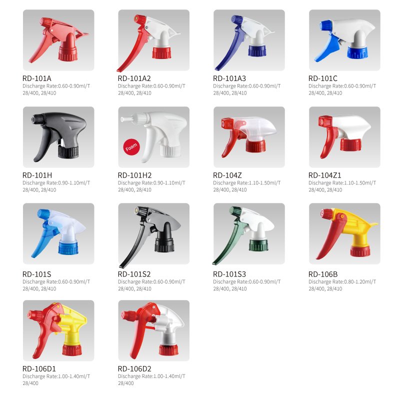 OEM ODM 400ml HDPE Spray Bottle Manufacturer for Household Cleaning Products