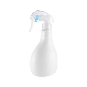 Manufacturer Customized 400ml White HDPE Trigger Spray Bottle for Air Freshener, Household Cleaner, Car Care And Plant Watering