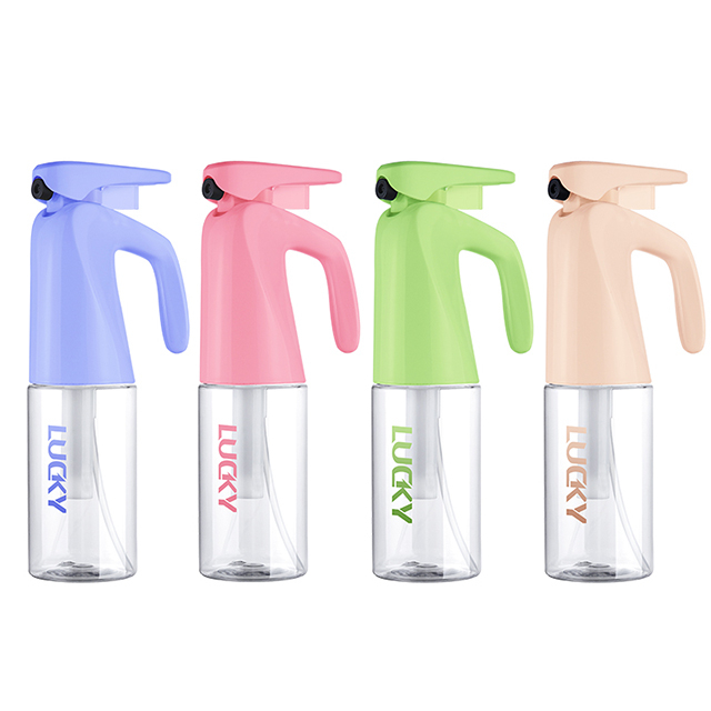 200ml 300ml Empty Hair Alcohol Sprayer Bottle Plastic Fine Mist Continuous Spray Bottle for Personal Care Household Cleaning