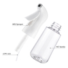 Factory Newly 160ml Black Transparent Pet Continuous Spray Bottle for Personal Care Household Cleaning