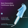 Factory Newly Designed 200ml Color Pet Continuous Spray Bottle for Personal Care Household Cleaning