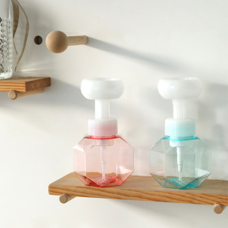 Newly Designed Hand Washing Plastic Empty Flower Foam Pump Bottle