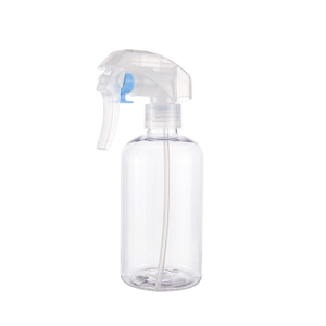 Wholesale 250ml PET Plastic Clear Cleaning Spray Bottle Fine Mist Cosmetic Skin Care Spray Bottle