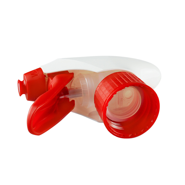 28mm Red White All Plastic Foam Trigger Sprayer for Kitchen Cleaning Car Maintenance