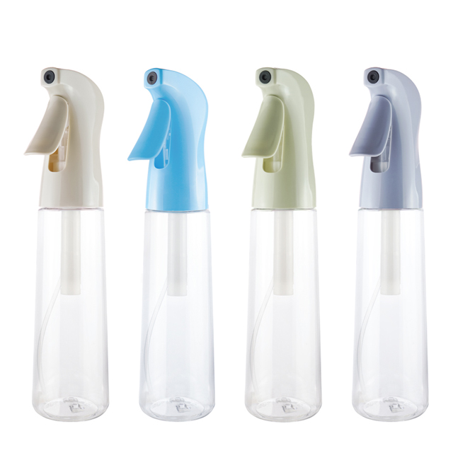 New Fashion Plastic 160ml 200ml Continuous Spray Bottle Hair Cosmetics Alcohol Cleaning Fine Mist Sprayer Perfume