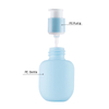 Unique 30ml 50ml 80ml Blue PE Skin Care Cosmetic Lotion Pump Bottle Plastic Travel Shower Gel Shampoo Bottles
