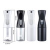 Manufacturers 160ml 5oz PET Water Continuous Sprayer Plastic Fine Mist Salon Black Hair Spray Bottle for Face