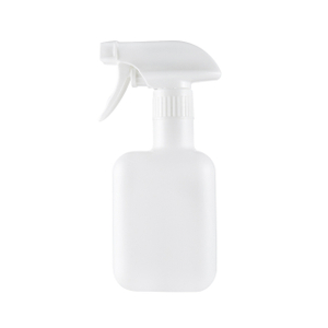 HDPE Plastic Empty Trigger Spray Bottle 300ml White Reusable Sprayer for Garden Watering Car Cleaning Alcohol Disinfection
