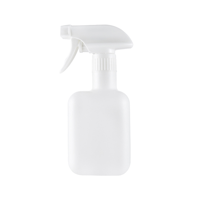 HDPE Plastic Empty Trigger Spray Bottle 300ml White Reusable Sprayer for Garden Watering Car Cleaning Alcohol Disinfection