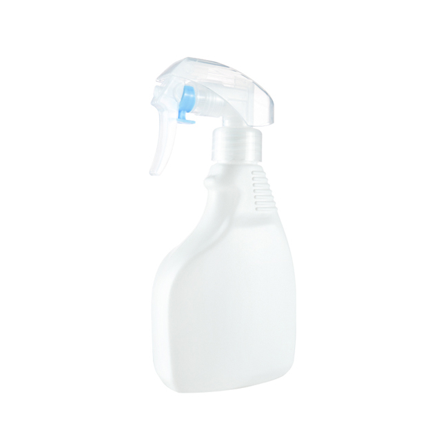 300ml White Reusable HDPE Plastic Empty Trigger Spray Bottle for Kitchen & Household Cleaning Liquids