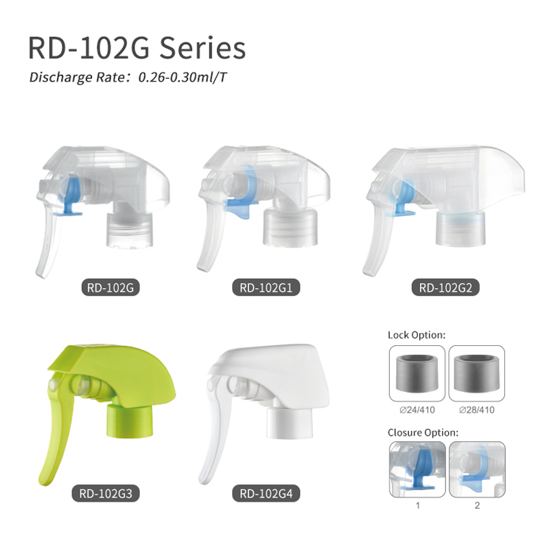 Manufacturer Customized 400ml White HDPE Trigger Spray Bottle for Air Freshener, Household Cleaner, Car Care And Plant Watering