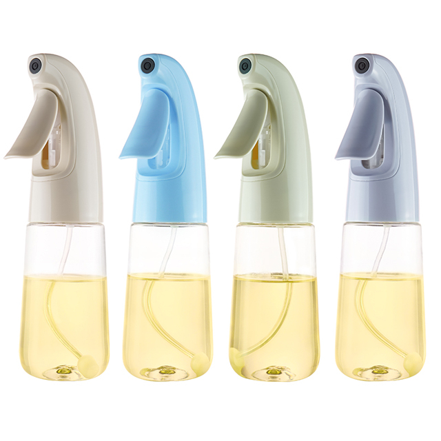 160ml 200ml Plastic Colored Olive Oil Sprayer Baking Salad Oil Spray Bottle For Kitchen Cooking Barbecue