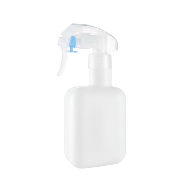 Custom 300ml HDPE Trigger Sprayer Bottle Reusable Empty Plastic Bottle for Kitchen Home Surface Cleaning
