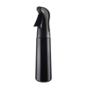 300ml Reusable Fine Mist White Black Empty Continuous Spray Pump Sprayer for Beauty Hair Care Household Alcohol Cleaning