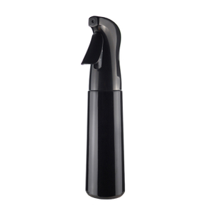 300ml Reusable Fine Mist White Black Empty Continuous Spray Pump Sprayer for Beauty Hair Care Household Alcohol Cleaning