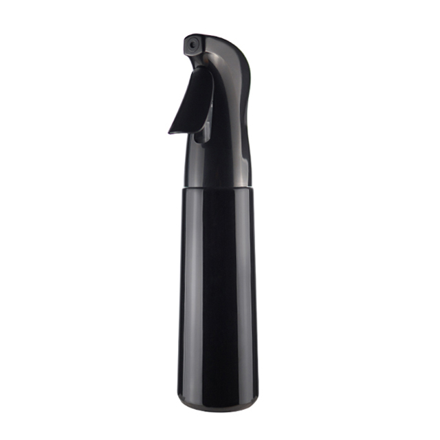 300ml Reusable Fine Mist White Black Empty Continuous Spray Pump Sprayer for Beauty Hair Care Household Alcohol Cleaning