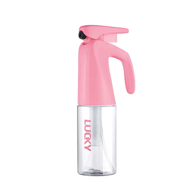 Newly Design 200ml 300ml Clear Reusable Fine Mist Hair Sprayer Plastic Garden Watering Continuous Water Mist Spray Bottle