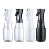 450ml 15oz Household Indoor Deodorant Plastic Sprayer Bottles PET Black Mist Continuous Spray Bottle