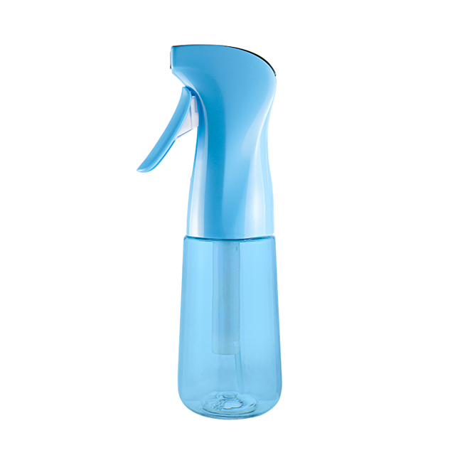 New Fashion Plastic Pet 200ml 300ml Continuous Spray Bottle for Hairdressing Moisturizing Home Alcohol Cleaning