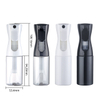 China High Quality 200ML 300ML Matte Black Water Hair Spray Plastic Sprayer Bottle Alcohol Fine Mist Continuous Spray Bottle