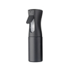 China High Quality 200ML 300ML Matte Black Water Hair Spray Plastic Sprayer Bottle Alcohol Fine Mist Continuous Spray Bottle