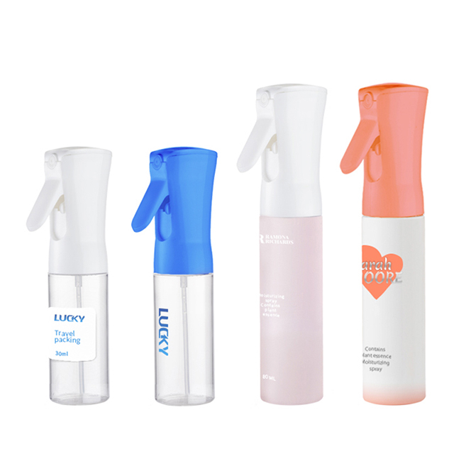 80ML Environment-friendly All Plastic Perfume Sprayer Bottle Personal Care Travel Reusable Fine Mist Hair Spray Bottle