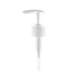 Hot Sale 24/410 28/410 PP Hand Sanitizer Shampoo Dispenser Pump Plastic White Skin Care Lotion Pump