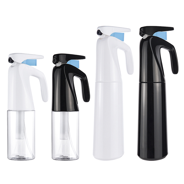 200ml 300ml Empty Hair Alcohol Sprayer Bottle Plastic Fine Mist Continuous Spray Bottle for Personal Care Household Cleaning