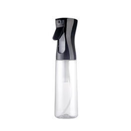 Wholesale 300ml White Black Plastic Fine Mist Continuous Spray Bottle Reusable Salon Hair Sprayer Bottle