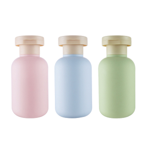 100ml Colorful Plastic Shampoo Liquid Bottle with Flip Lid - Portable, Squeezable Travel Cosmetic And Personal Care Bottle Set