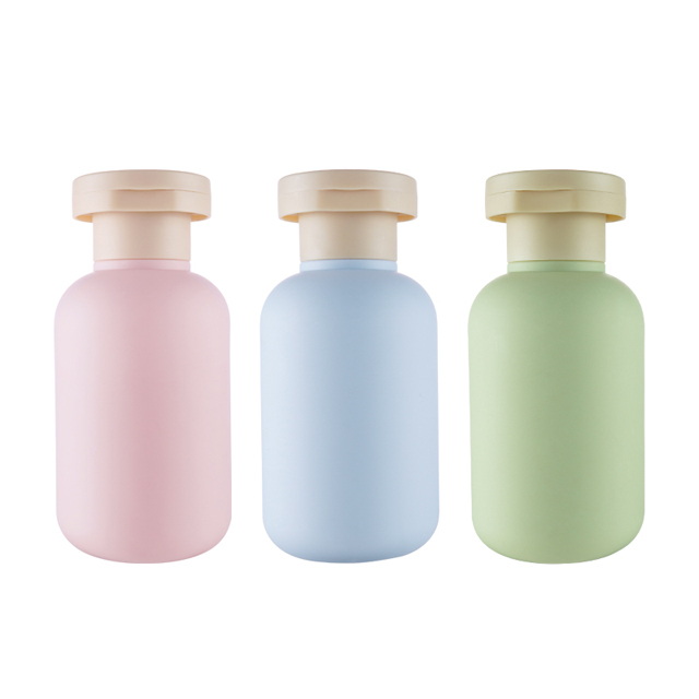 100ml Colorful Plastic Shampoo Liquid Bottle with Flip Lid - Portable, Squeezable Travel Cosmetic And Personal Care Bottle Set
