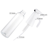 Newly Design 200ml 300ml Reusable Household Cleaning Plastic Garden Sprayer Cosmetics Fine Mist Continuous Spray Bottle